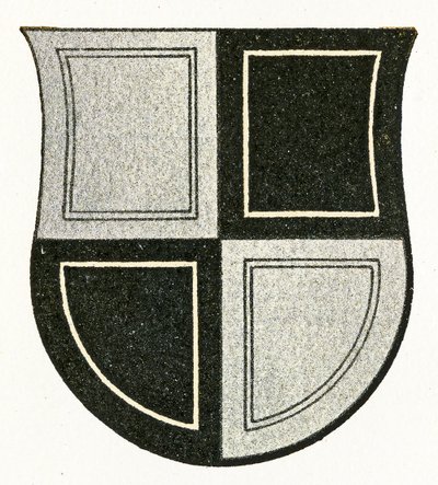 Herb Zollern (Hechingen), ok.1898 autorstwa German School