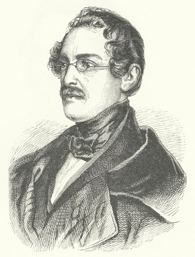 Hrabia Anton Alexander von Auersperg, austriacki poeta i polityk liberalny autorstwa German School