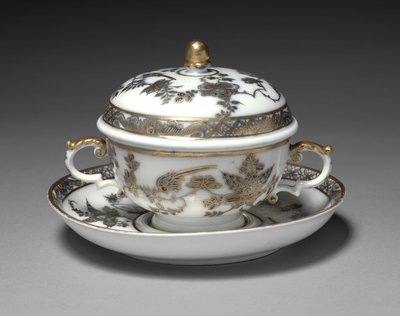 Miska i półmisek nakryty, producent Fabryka Porcelany Miśni, Niemcy, 1730-1740 autorstwa German School