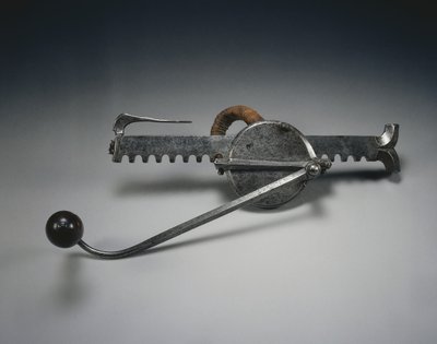 Żuraw, ok.1528 (stal ze sznurkiem lnianym i drewnianą rączką) autorstwa German School