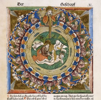 Stworzenie Ewy, 1483 autorstwa German School