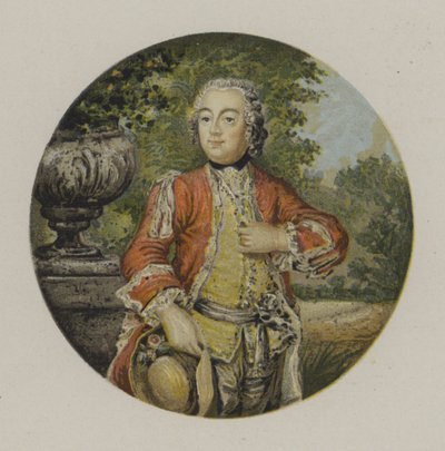 Książę koronny Fryderyk pruski (kolor lito) autorstwa German School