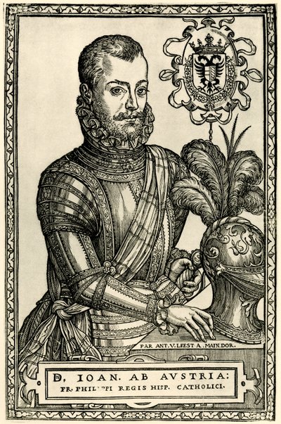 Don Juan z Austrii autorstwa German School