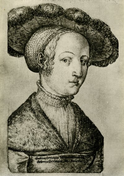 Księżna Sabina Wirtembergii autorstwa German School
