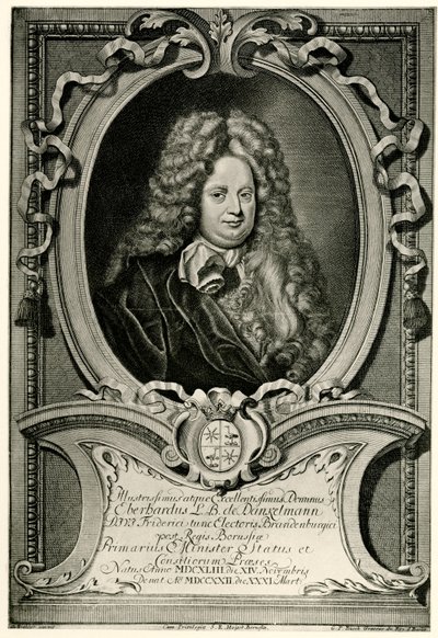 Eberhard Christoph Balthasar von Danckelmann autorstwa German School