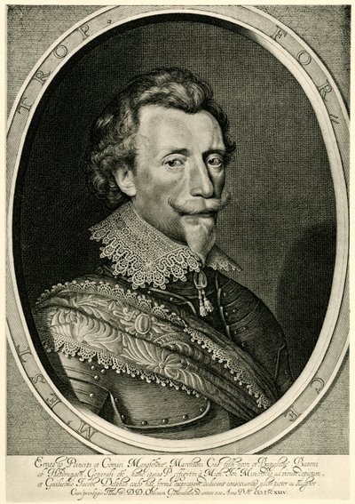 Ernst Graf von Mansfeld autorstwa German School