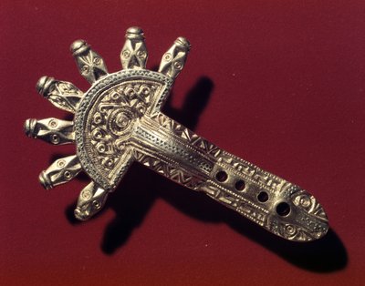 Fibula, Laucha (metal) autorstwa German School