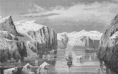 Fiord w Ziemi Franciszka Józefa autorstwa German School