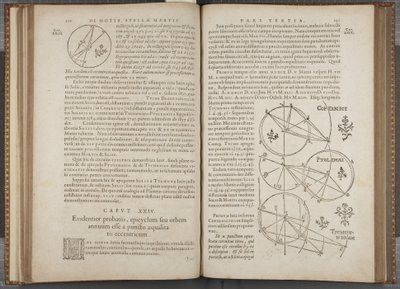 Tom 130-131, „Astronomy nova uzasadniona”, Johannes Kepler (rycina) autorstwa German School