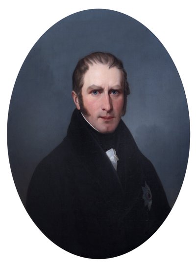 Fryderyk Wilhelm, książę Brunszwiku, ok. 1810-15 (olej na płótnie) autorstwa German School