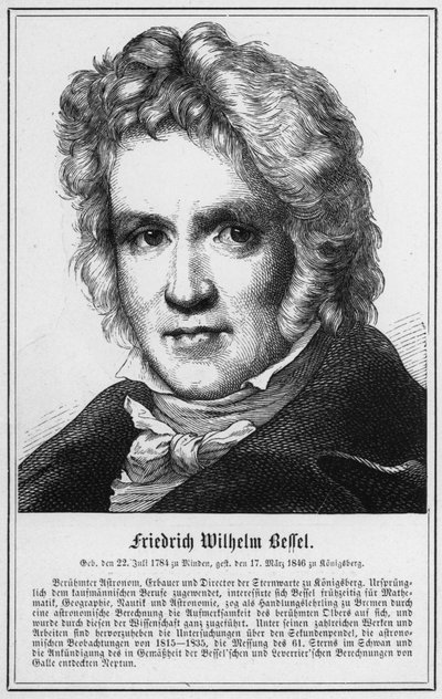 Friedrich Wilhelm Bessel (grafika) autorstwa German School