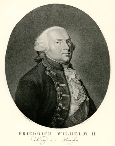 Fryderyk Wilhelm II. autorstwa German School