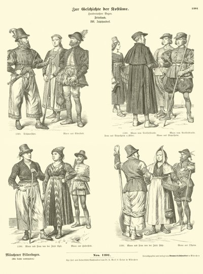 Stroje fryzyjskie, XVI wiek autorstwa German School