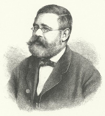 Fritz Reuter, niemiecki powieściopisarz autorstwa German School