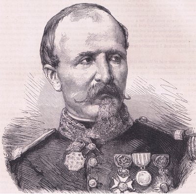 Ogólne Chanly, Cassells History of the War between France and Germany opublikowany przez Cassell and Company Limited, c.1890 (lito) autorstwa German School