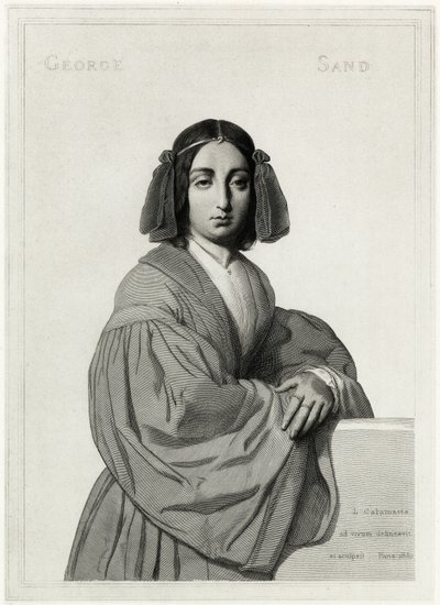 George Sand, 1884-90 autorstwa German School
