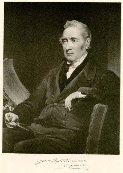 George Stephenson autorstwa German School