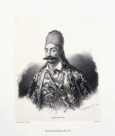 Georgios Karaiskis (grecki bohater) autorstwa German School