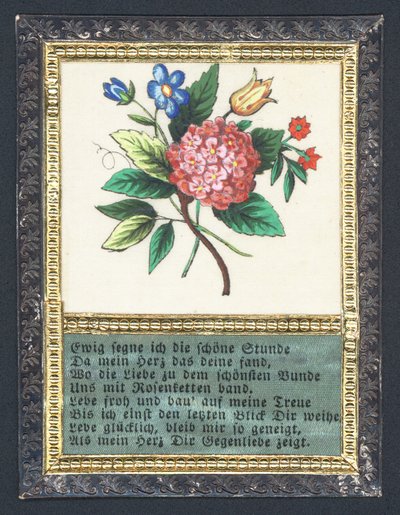 Niemiecka karta pozdrowienia autorstwa German School