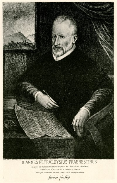 Giovanni Pierluigi z Palestriny autorstwa German School