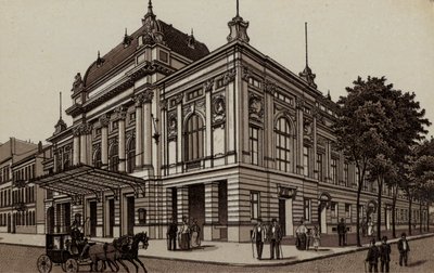 Hamburg: Deutsches Schauspielhaus, Teatr Niemiecki (lito) autorstwa German School