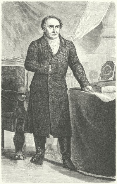 Heinrich Friedrich Karl vom und zum Stein, pruski mąż stanu (grafika) autorstwa German School