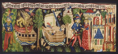 Henryk Lew, niemiecki gobelin autorstwa German School