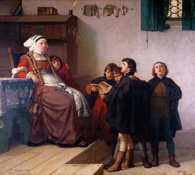 Temat historyczny, 1872 autorstwa German School