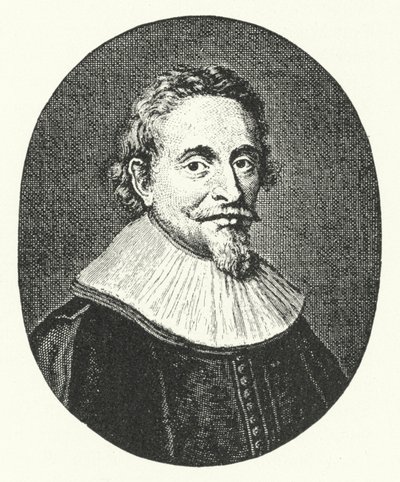 Hugo Grotius, holenderski prawnik (grafika) autorstwa German School