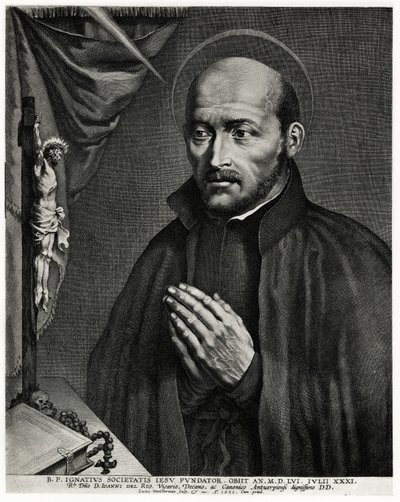 Ignacy von Loyola autorstwa German School