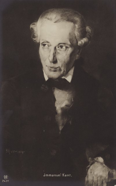 Immanuel Kant (litografia) autorstwa German School