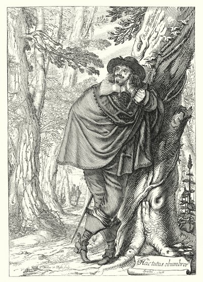 James Howell, anglo-walijski historyk i pisarz (grafika) autorstwa German School