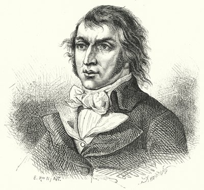 Jean-Lambert Tallien , francuski polityk rewolucyjny (Grawerowanie) autorstwa German School