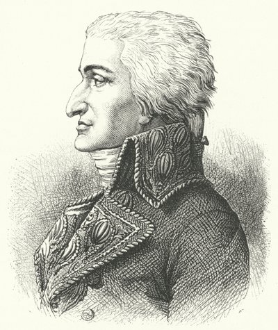 Jean Jacques Regis de Cambaceres, francuski prawnik i mąż stanu, który był jednym z głównych autorów Kodeksu Napoleońskiego (rycina) autorstwa German School