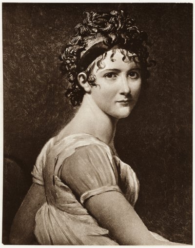 Jeanne Françoise Adelaide Récamier, 1884-90 (fototyp) autorstwa German School