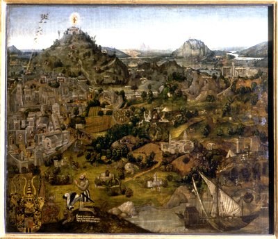 Jerozolima i miejsca święte, 1501-55 autorstwa German School