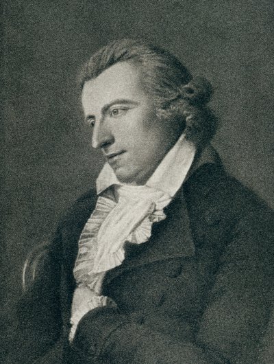 Johann Christoph Friedrich von Schiller (1759-1805) (grafika) autorstwa German School