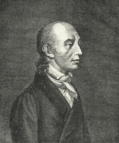 Johann Heinrich Voss, niemiecki klasyk i poeta (grafika) autorstwa German School