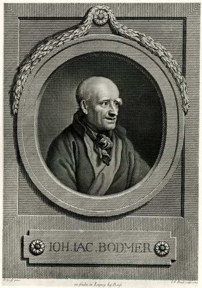 Johann Jacob Bodmer autorstwa German School