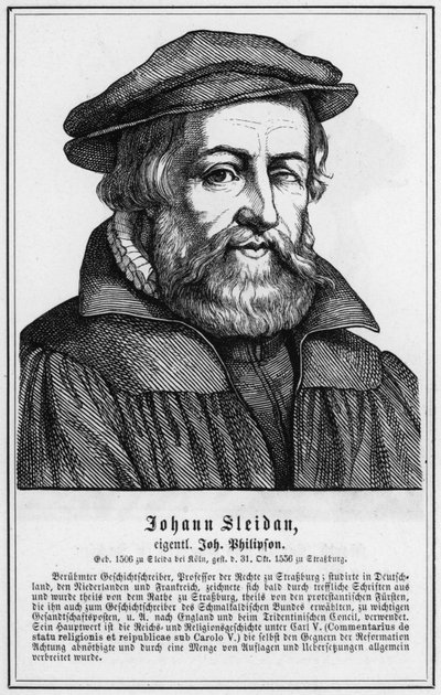 Johann Sleidan (grafika) autorstwa German School