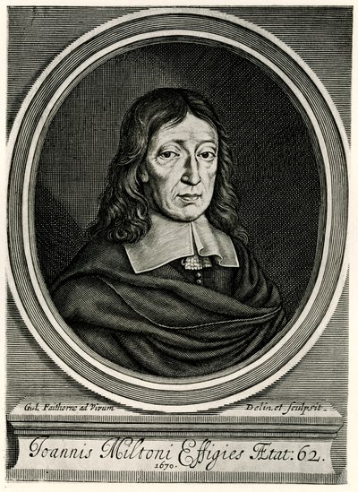 John Milton autorstwa German School