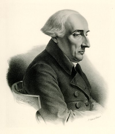 Joseph Louis Lagrange, 1884-90 (fototyp) autorstwa German School