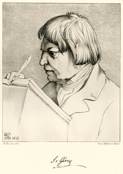 Joseph von Gorres autorstwa German School