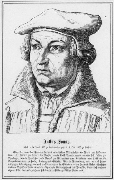 Justus Jonas (Grawerowanie) autorstwa German School