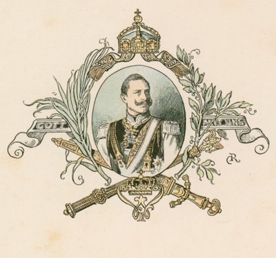 Kaiser Wilhelm II, cesarz niemiecki i król pruski (1859-1941) autorstwa German School