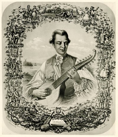 Karl Michael Bellman autorstwa German School