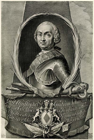 Kurt Christoph Graf von Schwerin autorstwa German School