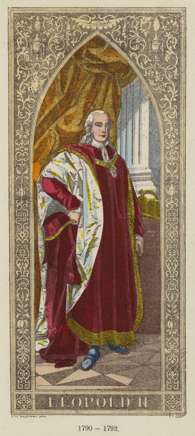 Leopold II, 1790-1792 autorstwa German School