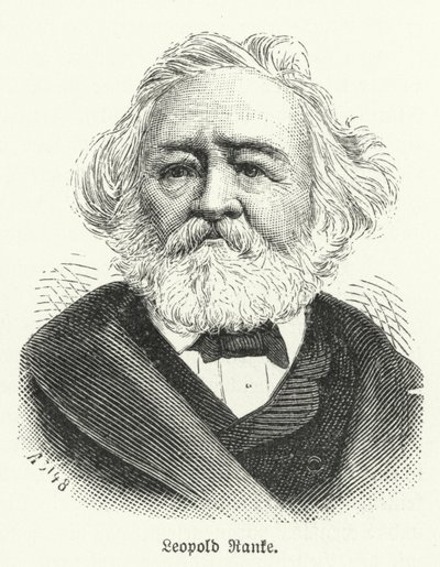 Leopold von Ranke , niemiecki historyk (lito) autorstwa German School