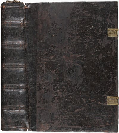 Lewis E 161, Mszał, przednia okładka, Frankonia, prawdopodobnie Forchheim, Niemcy autorstwa German School
